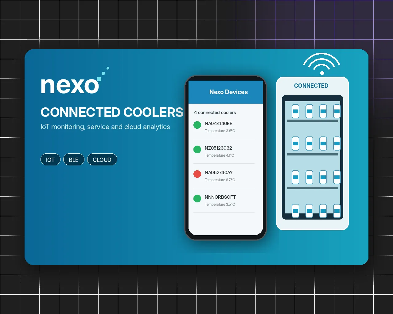 Nexo Connected Coolers project preview