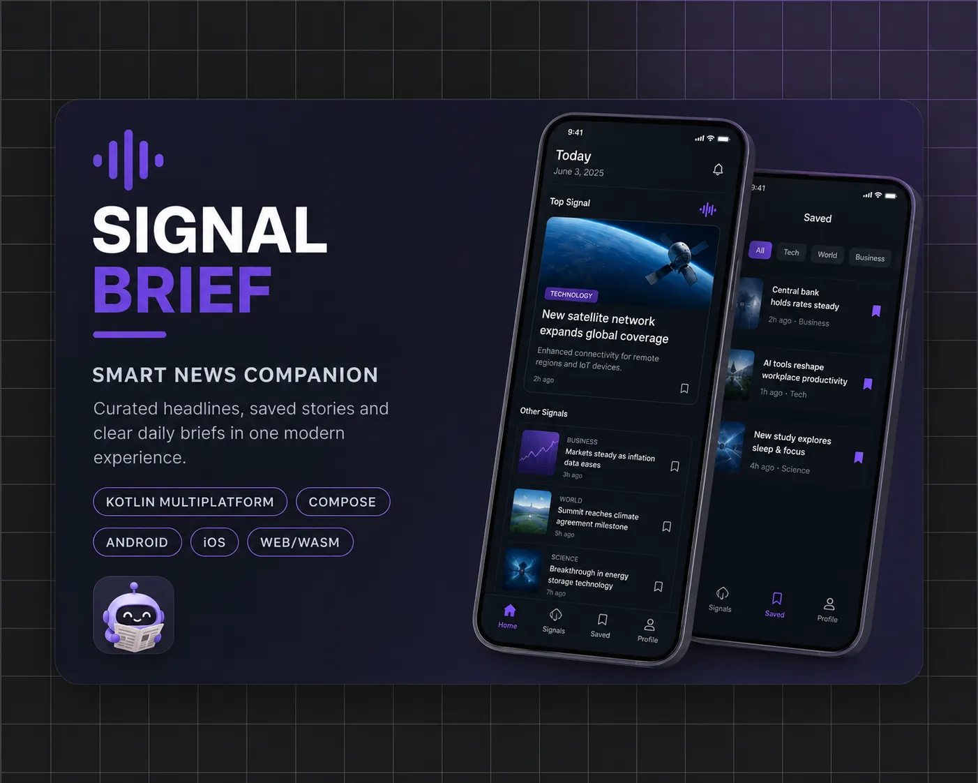 SignalBrief project preview